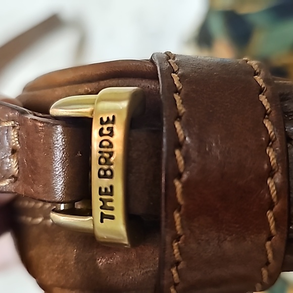 The Bridge by Firenze Vintage Leather Shoulder Bag - Mini Borsa a tracol… - Picture 8 of 13